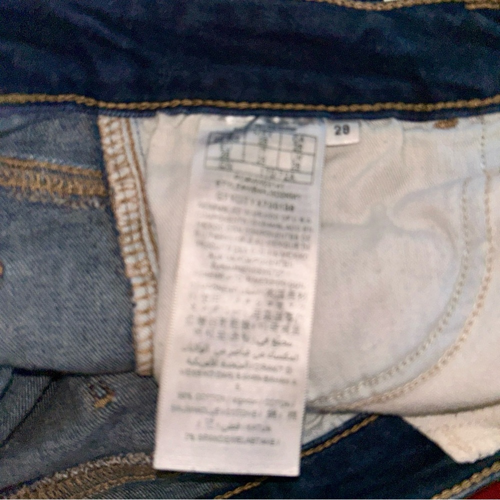 Guess Women’s Sexy Curve Skinny Jeans Dark Wash Stretch Denim Blue W28 L28 - Picture 6 of 9